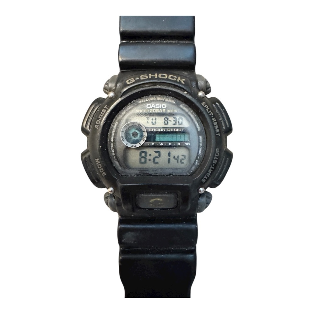 CASIO G-SHOCK DW9052 (Module 3232) Black Chronograph 20Bar Water Resist Watch